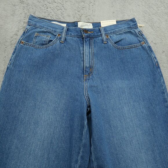 Universal Thread Jeans Women's 6S Blue High-Rise Relaxed Wide-Leg 29" Inseam NWT - Picture 15 of 16